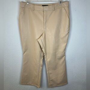 Bagatelle Collection Faux Leather Cropped Pants NWT